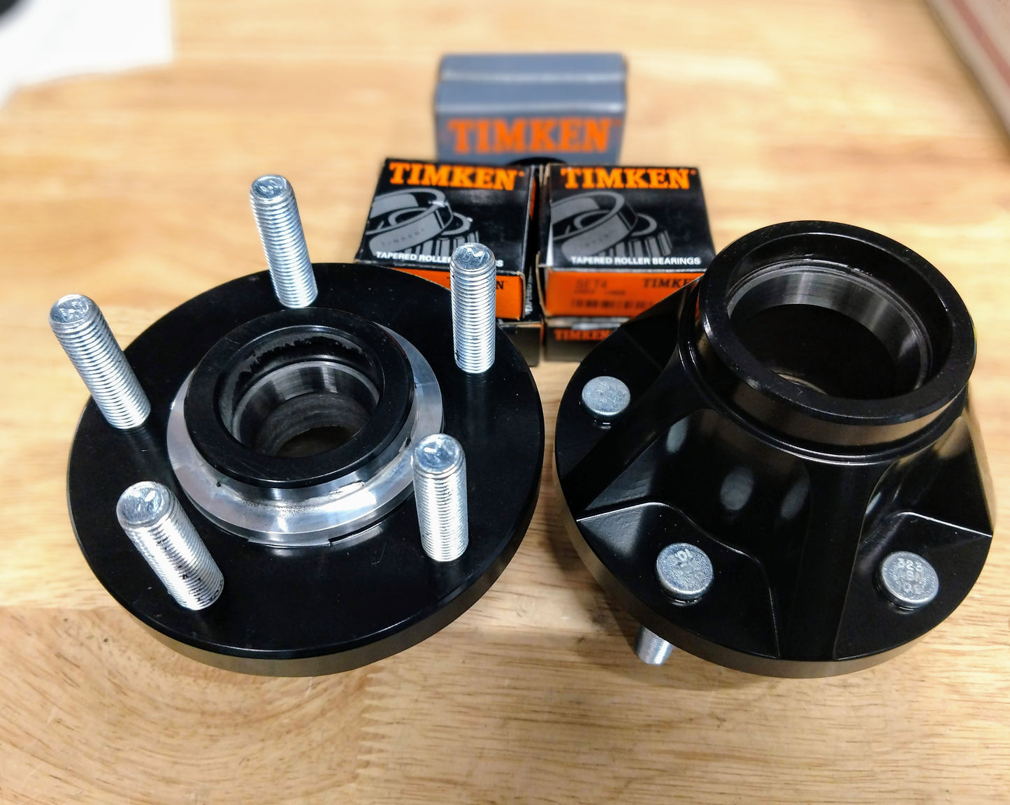 Fiero front brake swap hub, 7075 High strength Aluminum