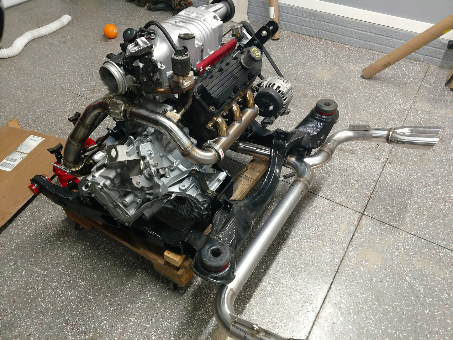 3800 Fiero engine swap