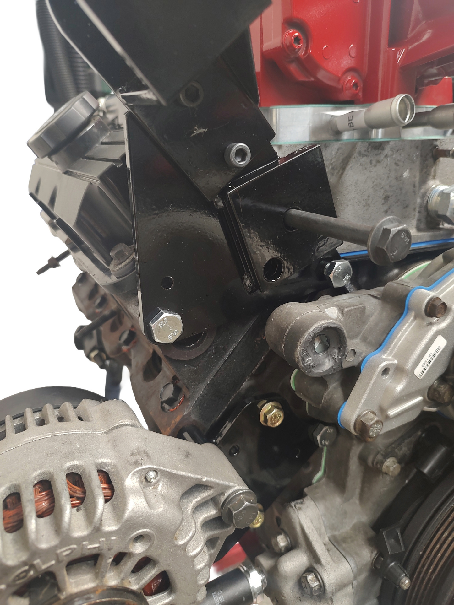 3800 Fiero swap low mount alternator setup