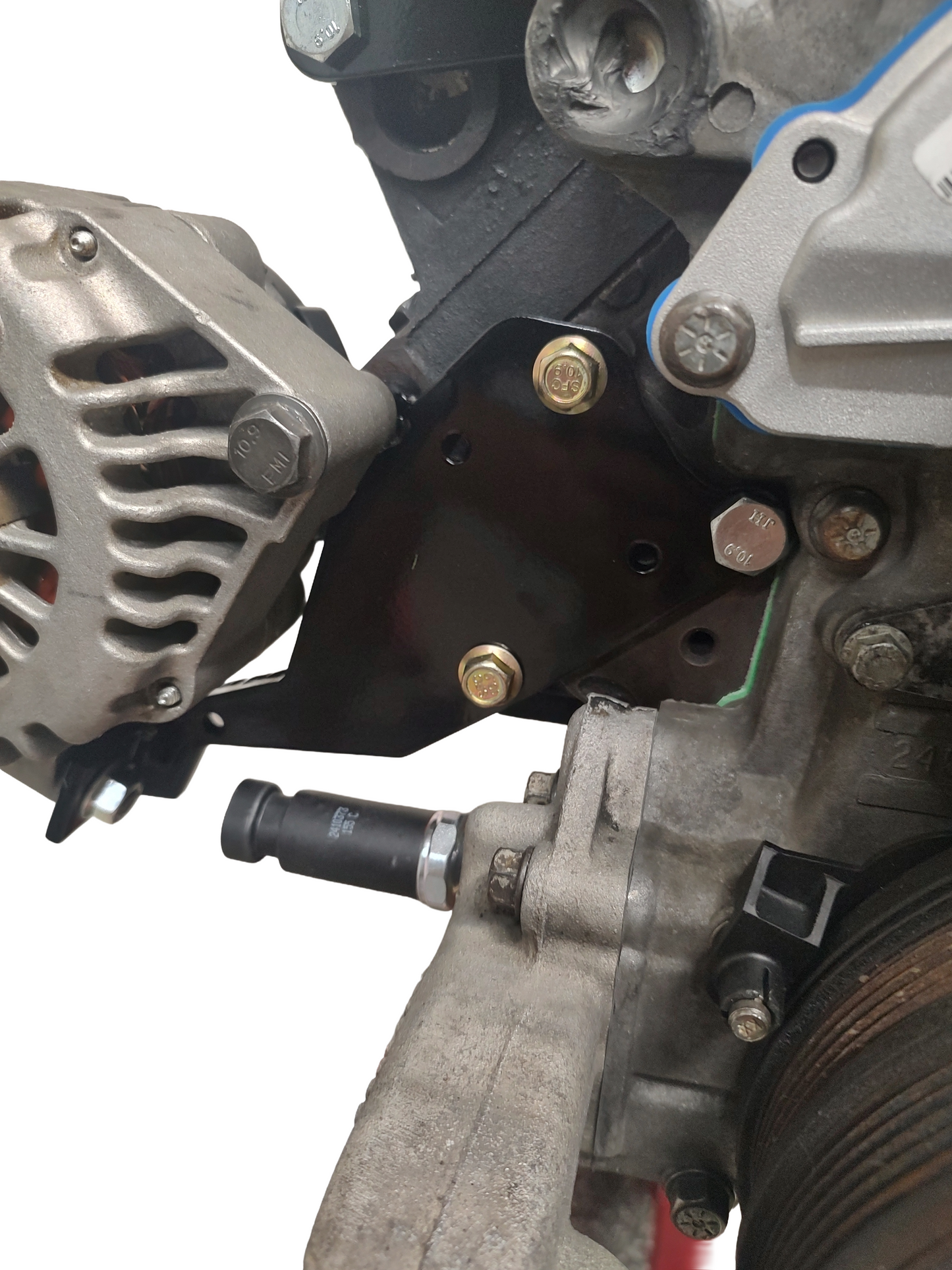 3800 Fiero swap low mount alternator setup
