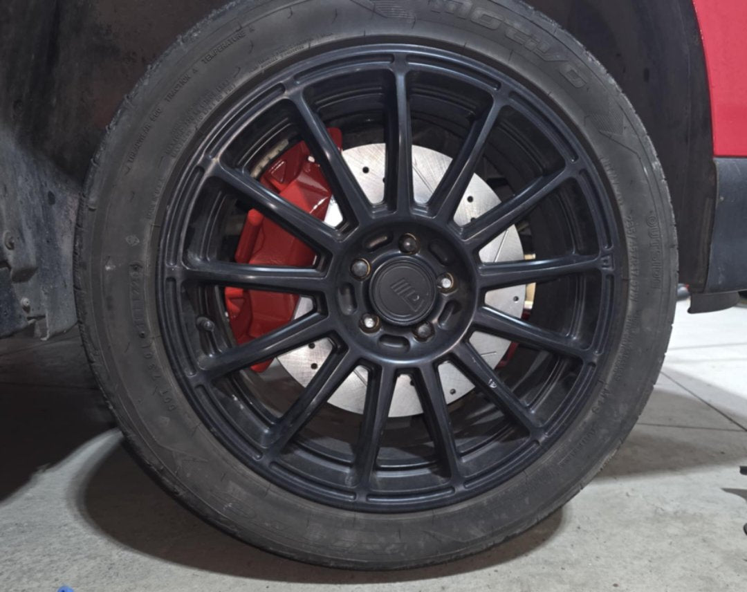 1984-1987 Front 12.5" Brembo brake swap