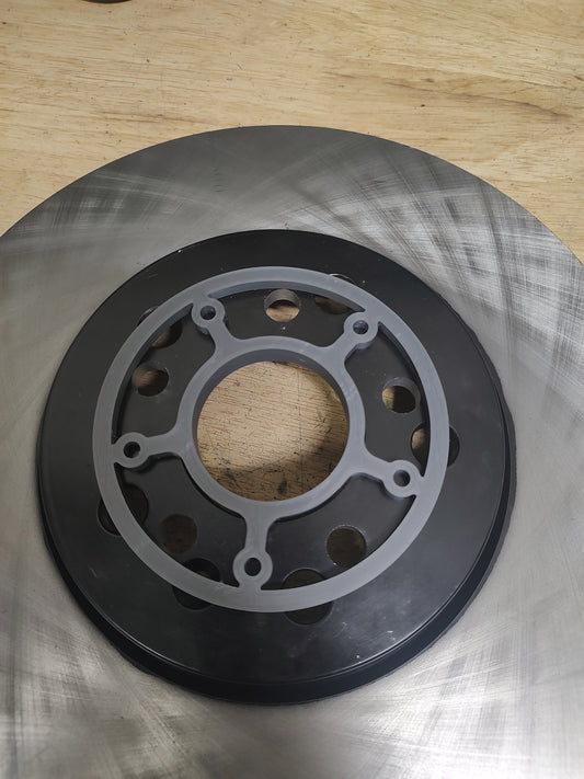 3D printed brake rotor drill templates