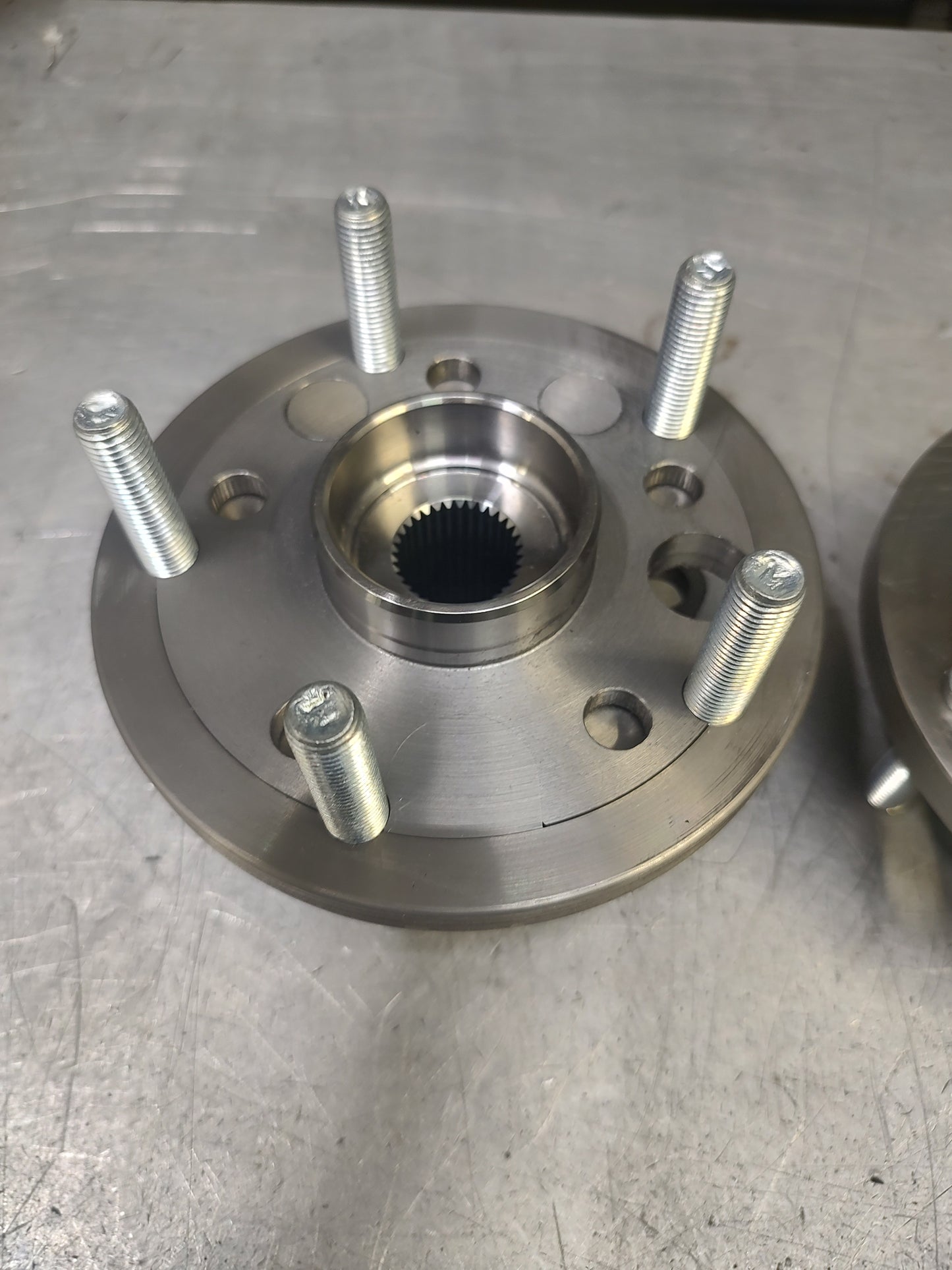 Modified rear fiero hubs in any bolt pattern