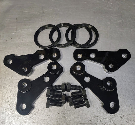 1988 Fiero 12" Brake upgrade adapter brackets