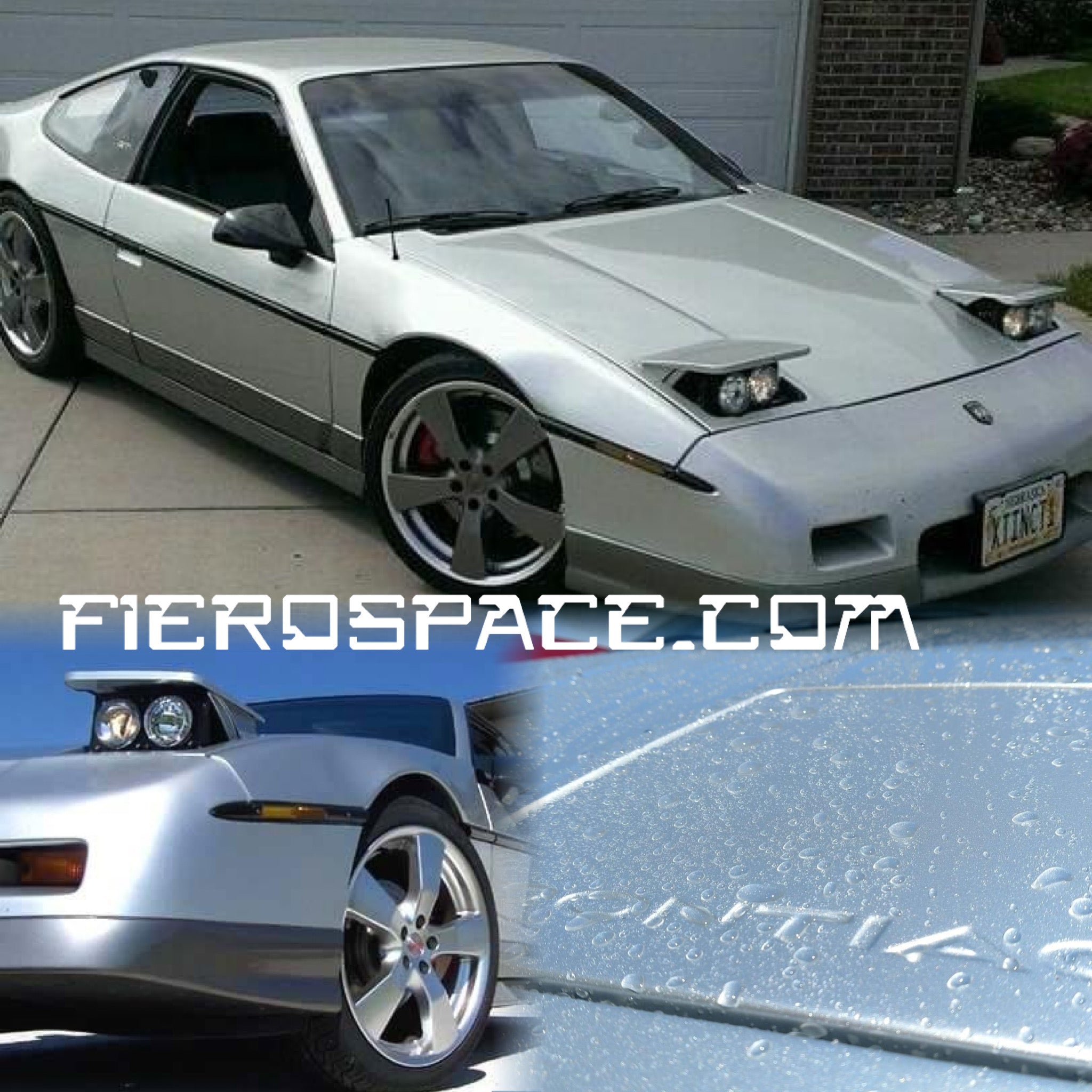 Fiero 60mm low profile headlight- BUCKETS ONLY – FIERO SPACE